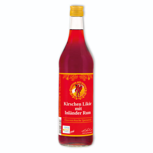 Kirschen Likör mit Inländer Rum
