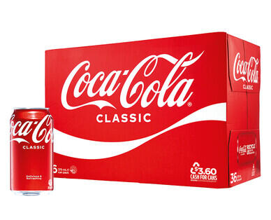 Coca-Cola 36 x 375ml - Classic