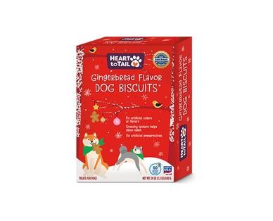 Heart to Tail Gingerbread Dog Biscuits