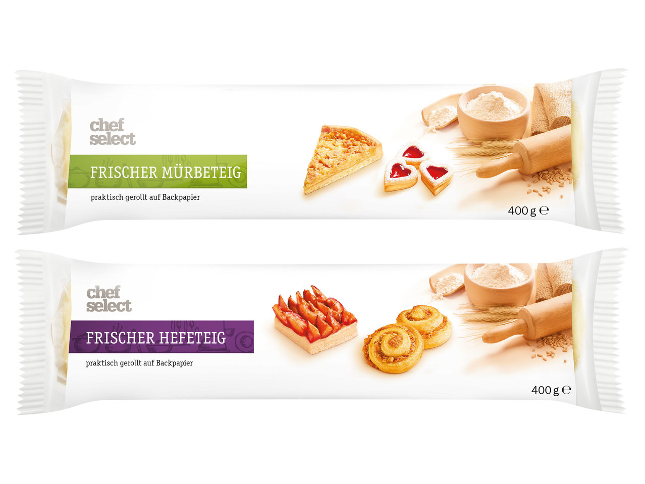 CHEF SELECT Frischer Hefe- oder Mürbteig