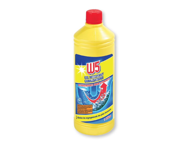 Gel nettoyant pour canalisations