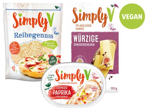 Simply V Genießerscheiben, Streichgenuss oder Reibegenuss