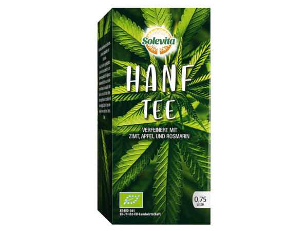 Bio Hanf-Teegetränk