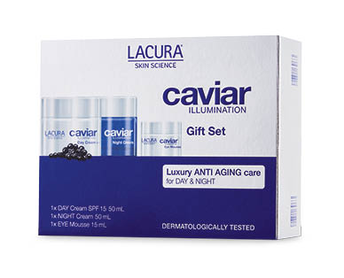 Lacura Skin Science Caviar Illumination Gift Set