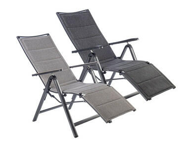 BELAVI(R) 
 FAUTEUIL RELAX EN ALUMINIUM