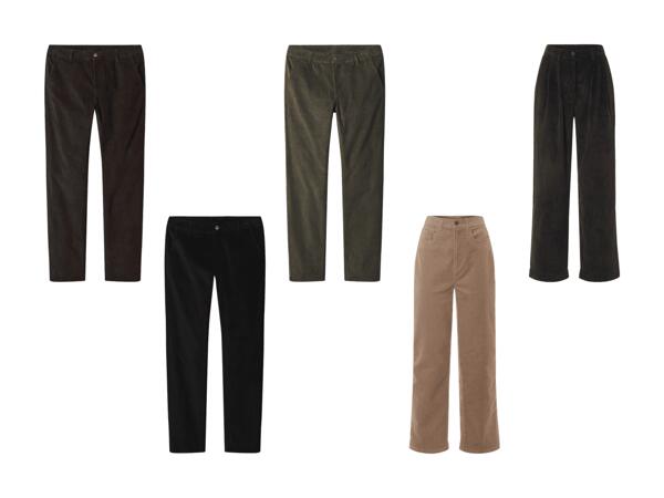 Pantalon en velours côtelé