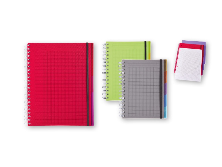 United Office A4/A5 Spiral-Bound Notepad