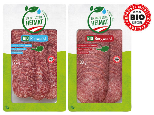 Bio-Wurstsortiment