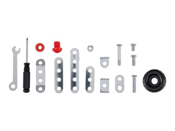 Playtive Build Your Own Metal Motorcycle Kit - 64 Piece Set