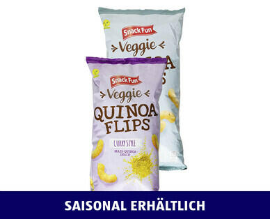SNACK FUN 
 QUINOA FLIPS