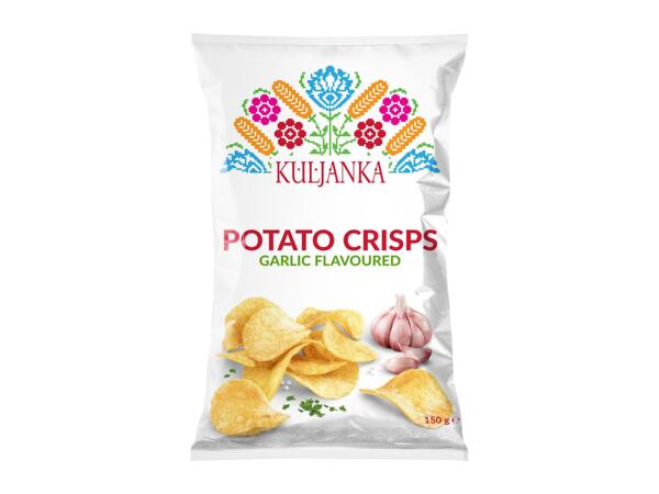 Kuljanka Potato Crisps Garlic Flavoured