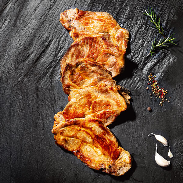 Schweine-Nackensteaks