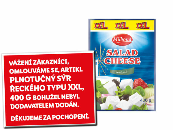PLNOTUČNÝ SÝR ŘECKÉHO TYPU