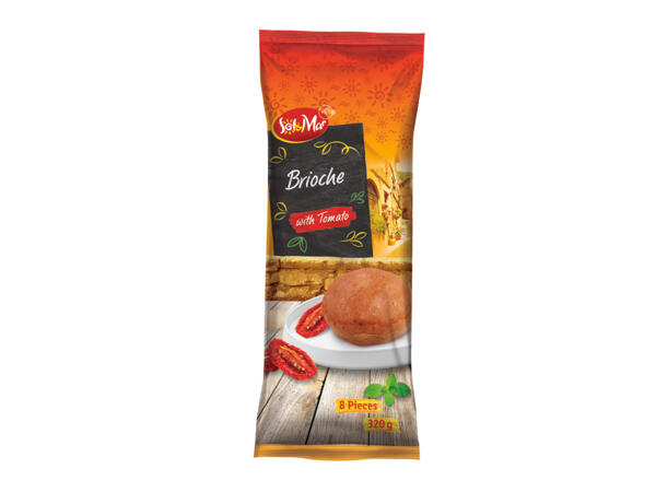Brioche med tomat