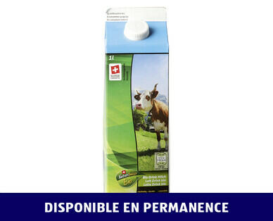 NATURE SUISSE BIO
LAIT DRINK BIO 2,5 % DE MAT. GRASSES