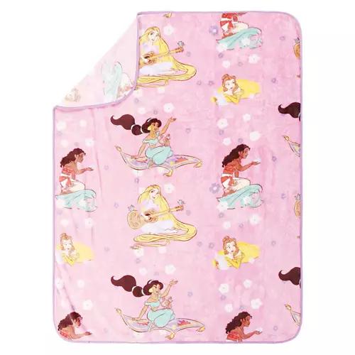 40" x 50" Pillow Buddy & Throw - Princesses