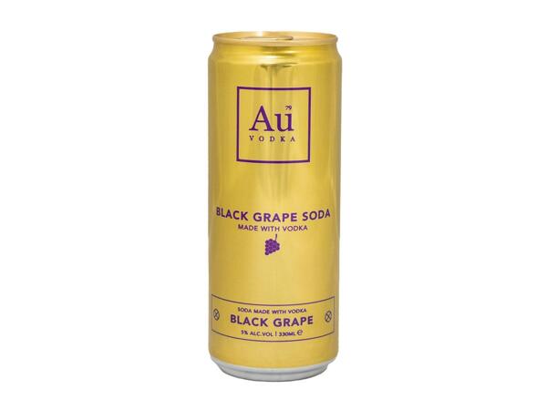 AU Vodka RTD Black Grape