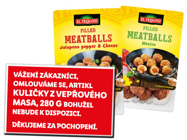 KULIČKY Z VEPŘOVÉHO MASA