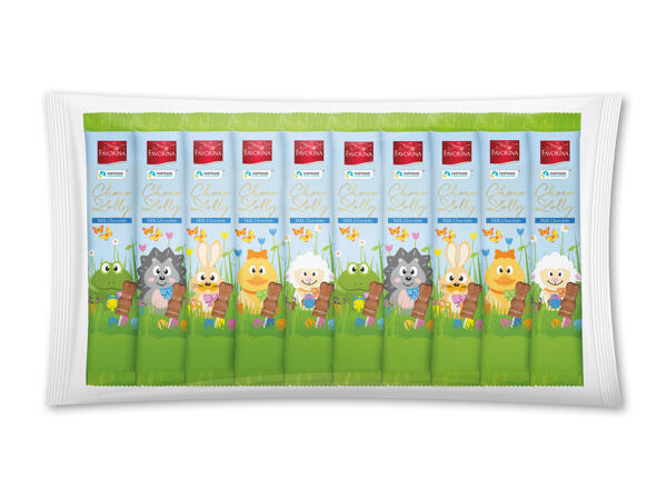 Chokoladeslikkepinde