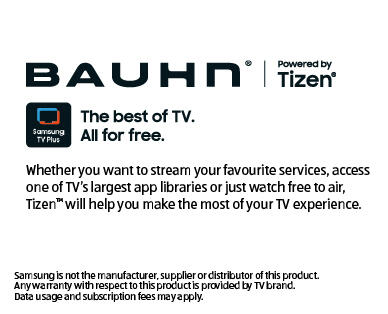 Bauhn 65" 4K Ultra HD TV Powered by Tizen