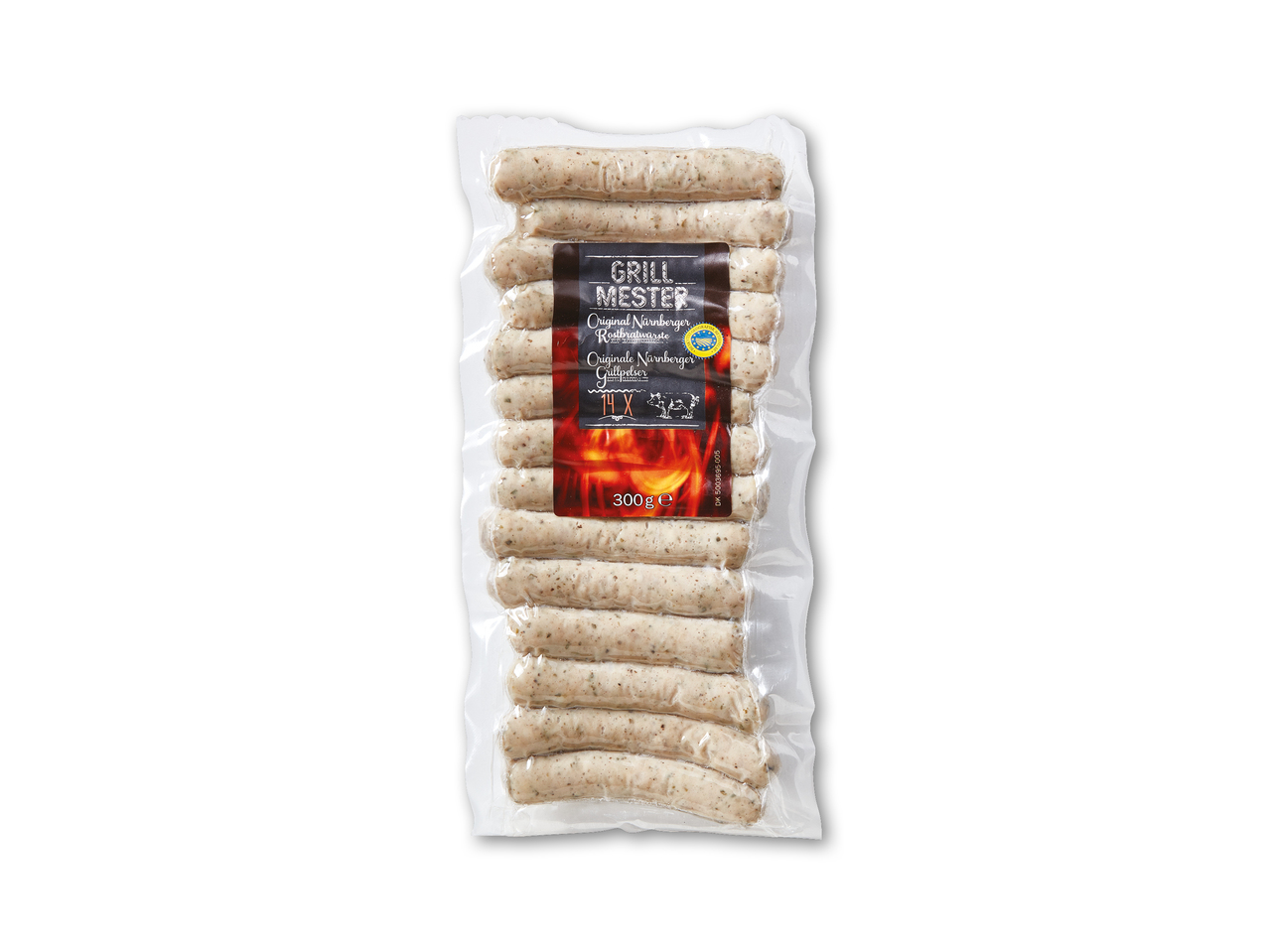 GRILLMESTER Originale Nürnberger grillpølser
