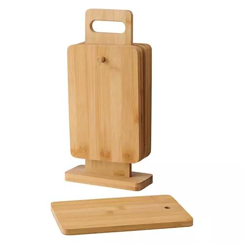Bamboo Cutting Boards with Stand