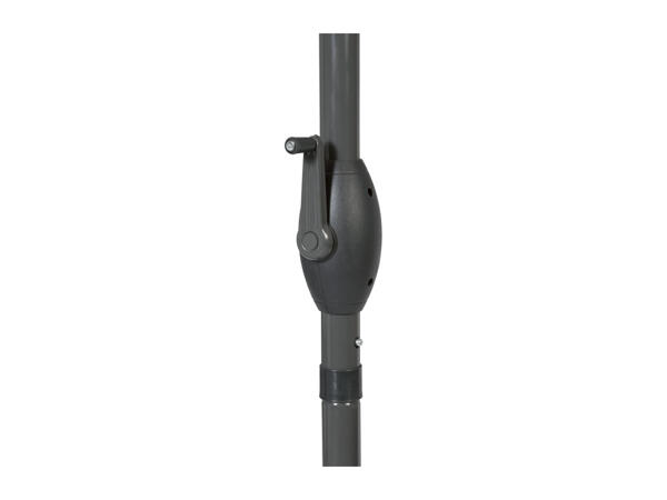 Livarno Home 3m Parasol - Dark Grey