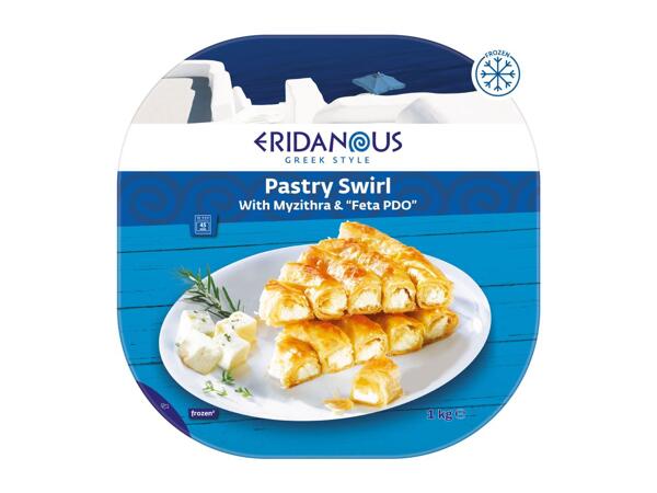 Eridanous Pastry Swirl with Mizithra & Feta Cheese
