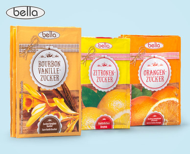 BELLA Bourbon-Vanille-/Zitronen-/Orangenzucker