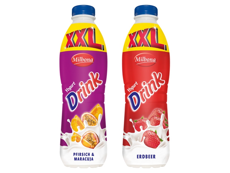 MILBONA Trinkjoghurt 750 g + 250 g gratis