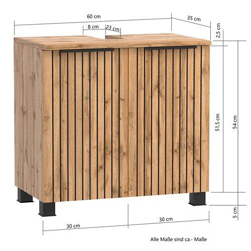 Unterbeckenschrank