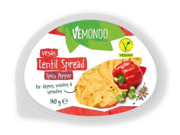 VEMONDO Vegansk linsespread