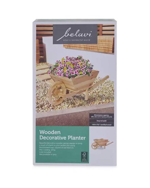 Wooden Decorative Planter