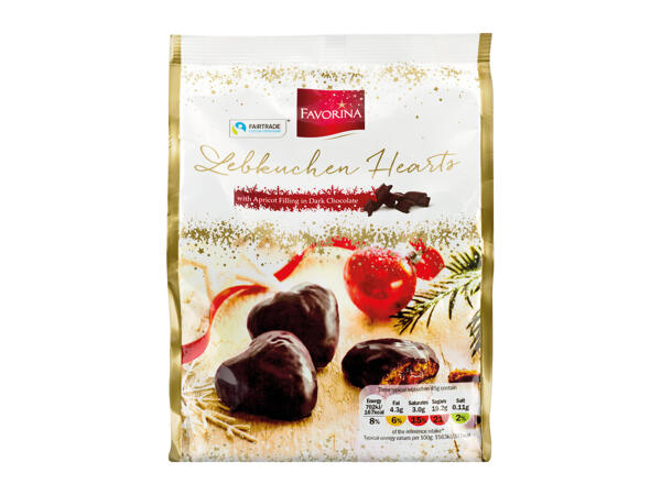 Favorina Filled Lebkuchen Hearts
