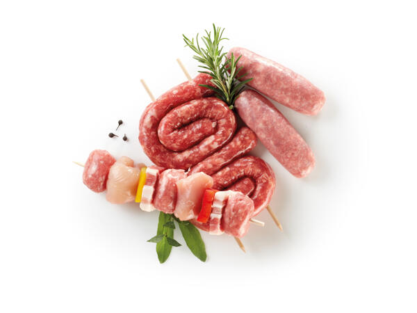 Mixed Pork and Chicken Grill