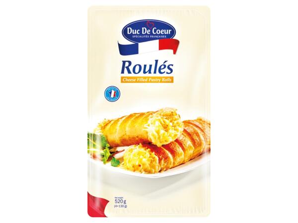 Cheese Filled Pastry Rolls