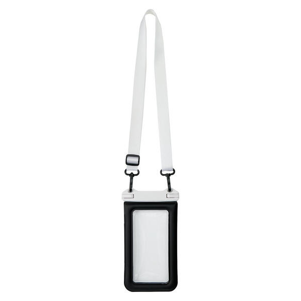 Crane Black/White Waterproof Phone Pouch