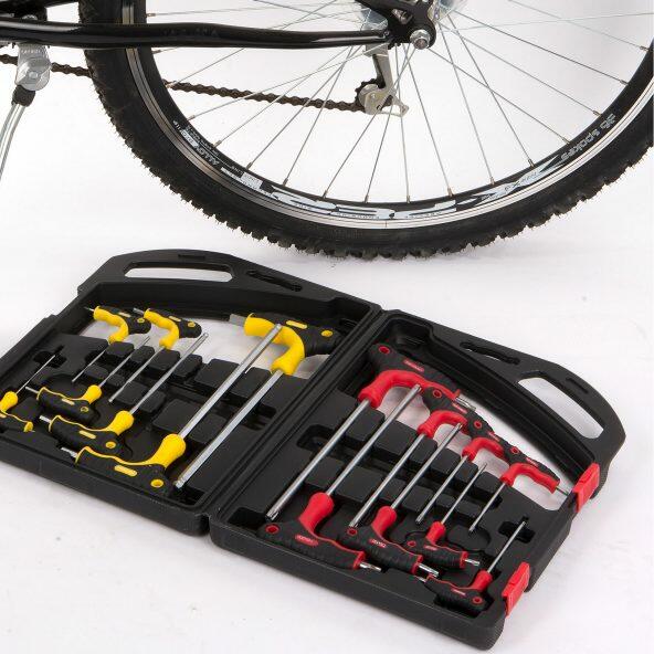 DURO(R) 				Torx- en inbussleutelset, 16-delig