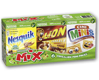 Mélange de mini packs de céréales NESTLÉ(R)