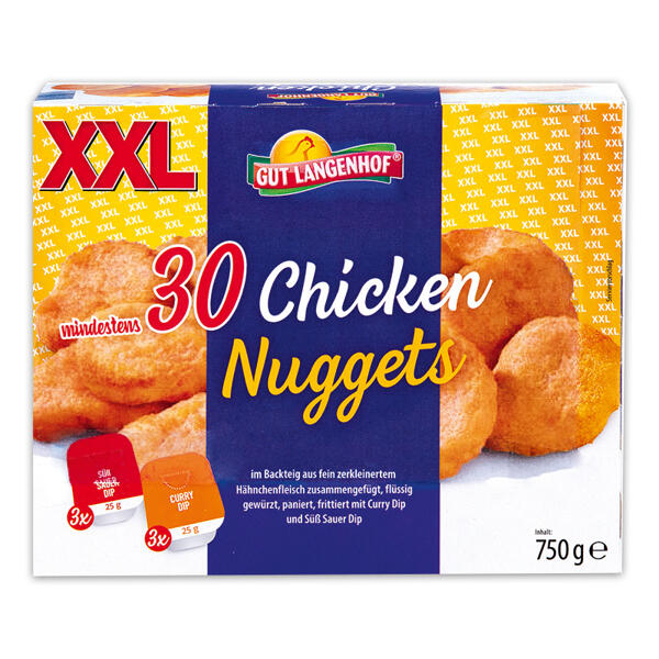 Chicken Nuggets in der Box XXL