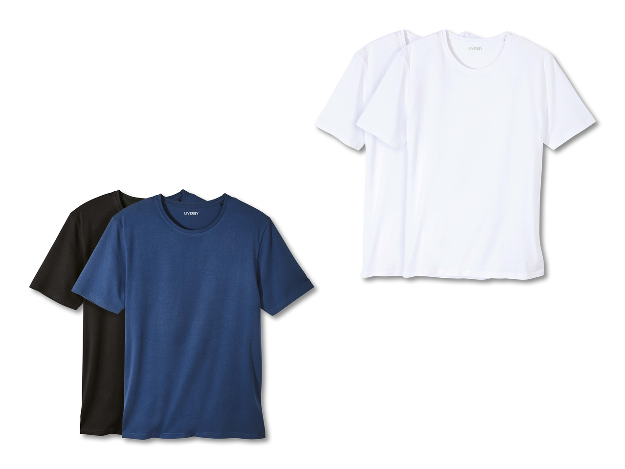 T-shirt, 2 pezzi (solo nella Svizzera tedesca e francese)1