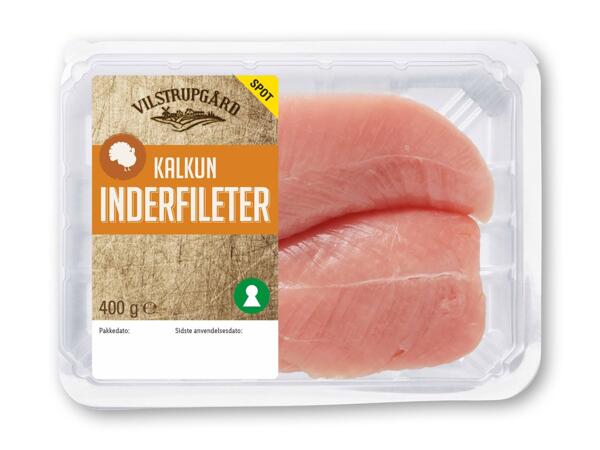 Kalkuninderfilet eller panerede schnitzler