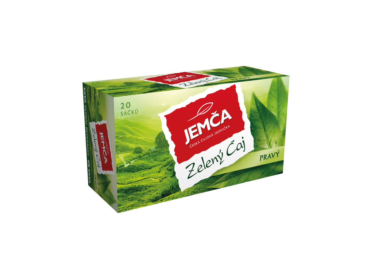JEMČA OVOCNÝ/ZELENÝ ČAJ