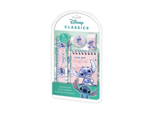 Set de papeterie Stitch Disney, 5 pcs.