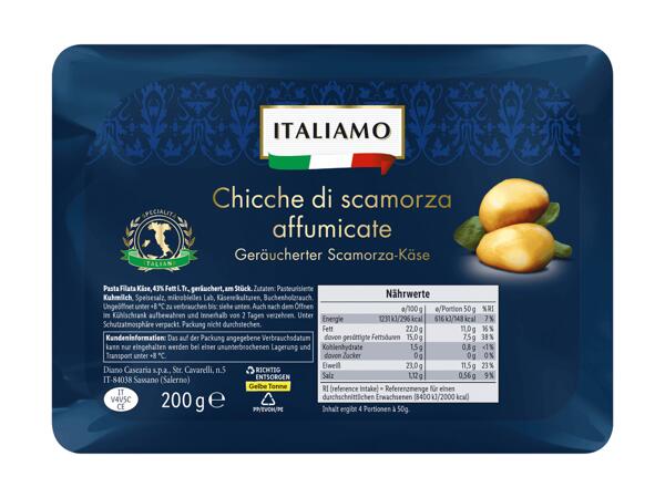 Chicche Scamorza Käse geräuchert