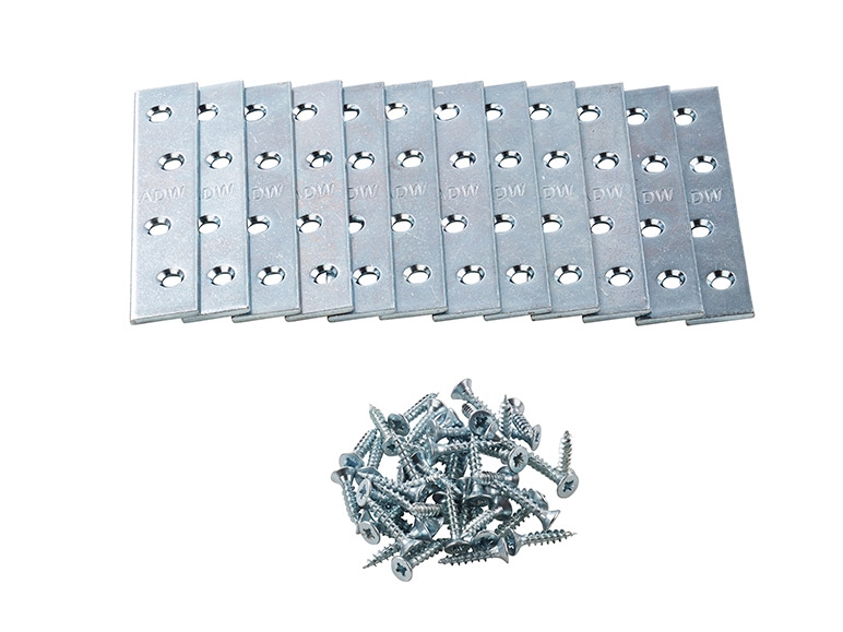 POWERFIX Corner Braces, Flat Corner Braces, T-Plates or Mending Plates