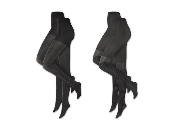 Damen Feinstrumpfhose, 2 Stück