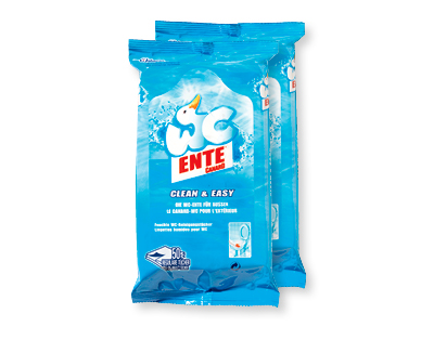 Lingettes de nettoyage humides WC ENTE(R)