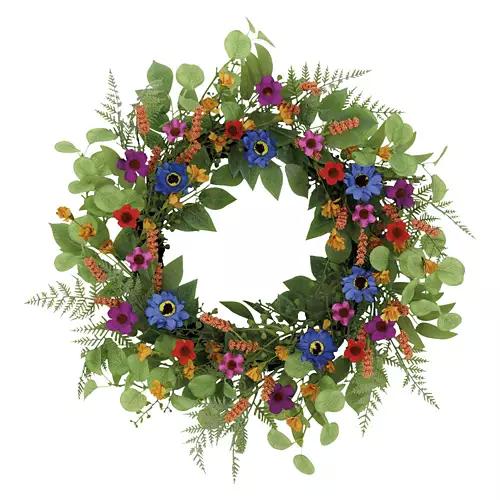 Spring Wreath - Wild Flowers