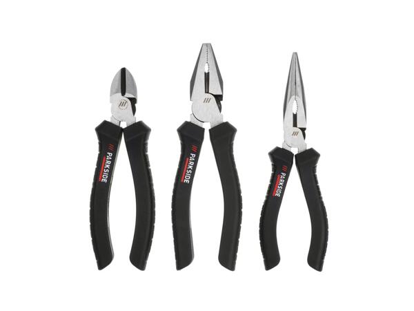 Pliers set, 3 pieces